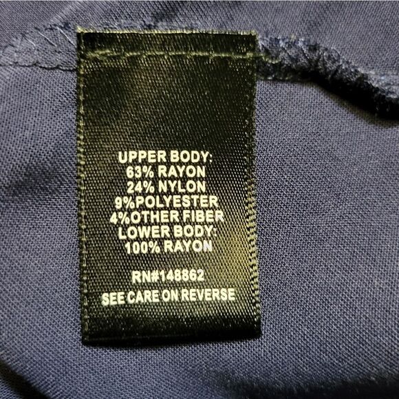 Torrid Mini Challis Skater Gold Polka Dot Navy Blue Sweater Dress Preppy Fall - Picture 9 of 16